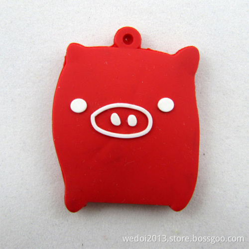 Lucky Red Pig Keychain for Your Phone or Bag (WY-K08)